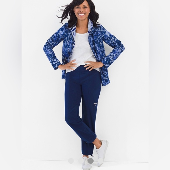 Chico’s size 3, Xl, or size 16 Reversible jacket and pants . - Picture 1 of 6